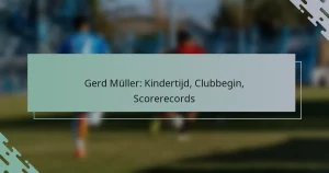 Gerd Müller: Kindertijd, Clubbegin, Scorerecords